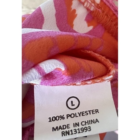 Mud Pie Bag Lady Ruffled One Shoulder Dress Large - Picture 5 of 7